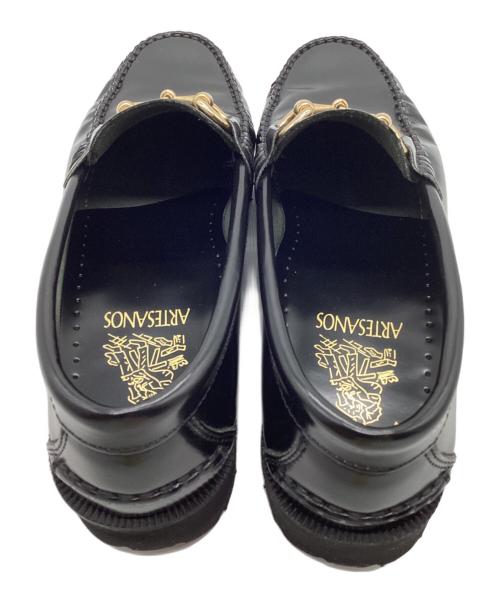 ARTESANOS（アルテサノス）ARTESANOS (アルテサノス) ビットローファー ブラック サイズ:36の古着・服飾アイテム