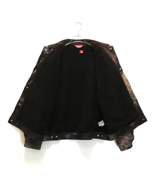 SUPREME（シュプリーム）SUPREME (シュプリーム) Frank Frazetta Faux フォー シアリング ラインド トラッカー ジャケット 