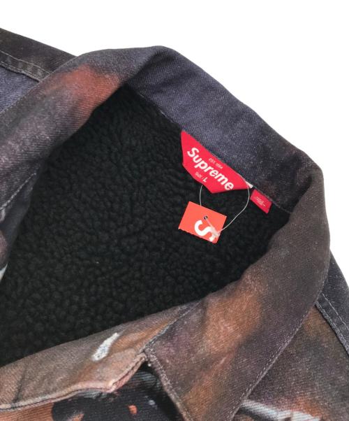 SUPREME（シュプリーム）SUPREME (シュプリーム) Frank Frazetta Faux フォー シアリング ラインド トラッカー ジャケット 