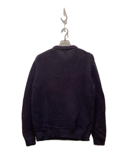 POLO JEANS CO.（ポロジーンズカンパニー）POLO JEANS CO. (ポロジーンズカンパニー) 星条旗コットンニット ネイビー サイズ:Sの古着・服飾アイテム