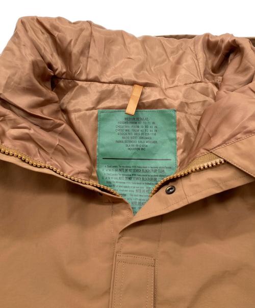 HOUSTON（ヒューストン）HOUSTON (ヒューストン) ECWCS マウンテンパーカー ブラウン サイズ:Mの古着・服飾アイテム