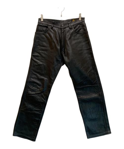 Aero LEATHER（エアロレザー）Aero LEATHER (エアロレザー) ホースハイドパンツ ブラック サイズ:32の古着・服飾アイテム