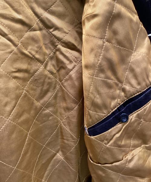 VERSACE JEANS COUTURE（ヴェルサーチ ジーンズクチュール）VERSACE JEANS COUTURE (ヴェルサーチ ジーンズクチュール) 中綿スウェードトラッカージャケット ブラック サイズ:36の古着・服飾アイテム