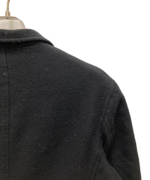 COMME des GARCONS HOMME（コムデギャルソン オム）COMME des GARCONS HOMME (コムデギャルソン オム) 裏地ロゴデザイン3Bテーラードジャケット ブラック サイズ:Ⅼの古着・服飾アイテム