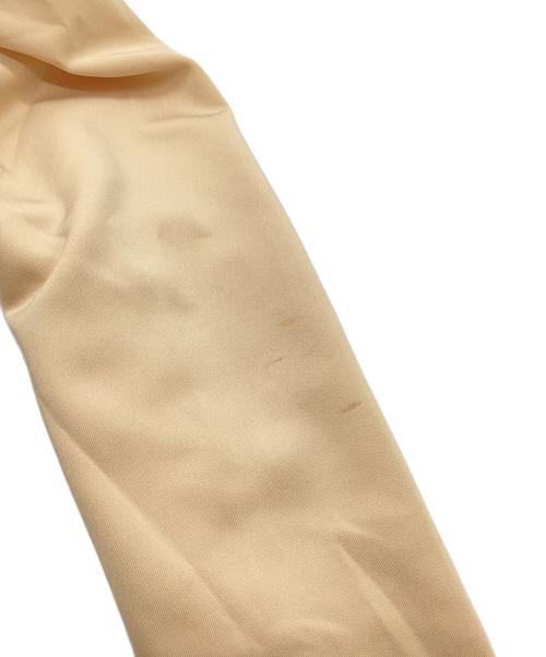 STUDIO D'ARTISAN（ステュディオダルチザン）STUDIO D'ARTISAN (ステュディオダルチザン) ロゴ刺繍デザイントラックジャケット ベージュ サイズ:Lの古着・服飾アイテム