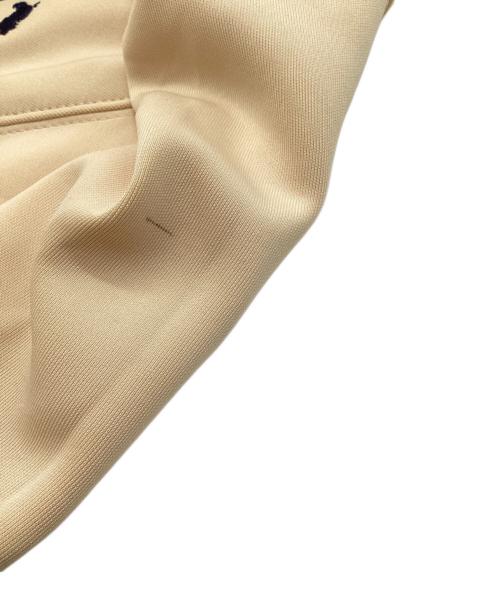 STUDIO D'ARTISAN（ステュディオダルチザン）STUDIO D'ARTISAN (ステュディオダルチザン) ロゴ刺繍デザイントラックジャケット ベージュ サイズ:Lの古着・服飾アイテム