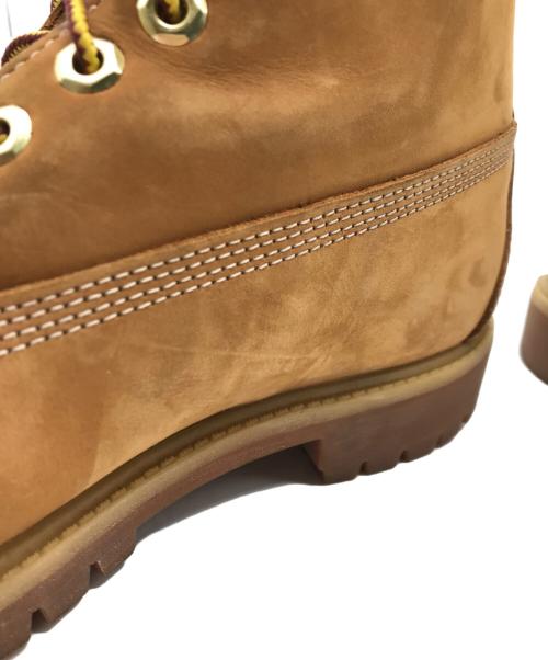 Timberland（ティンバーランド）Timberland (ティンバーランド) 6インチプレミアムヌバックレースアップブーツ イエロー サイズ:26cmの古着・服飾アイテム
