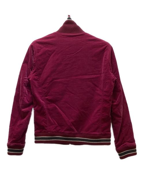 Hysteric Glamour（ヒステリックグラマー）Hysteric Glamour (ヒステリックグラマー) ベロアスカジャン パープル サイズ:Sの古着・服飾アイテム