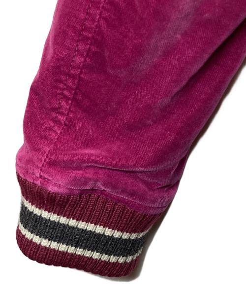 Hysteric Glamour（ヒステリックグラマー）Hysteric Glamour (ヒステリックグラマー) ベロアスカジャン パープル サイズ:Sの古着・服飾アイテム