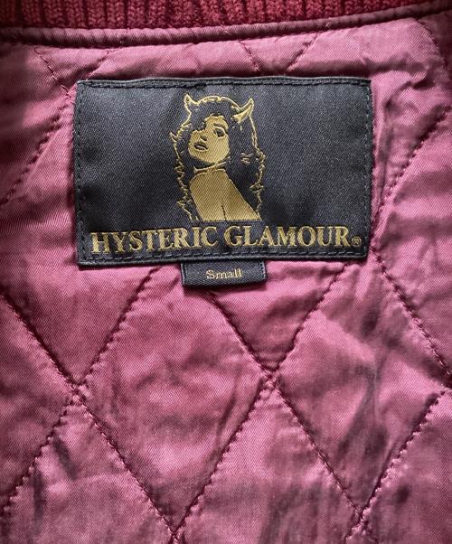 Hysteric Glamour（ヒステリックグラマー）Hysteric Glamour (ヒステリックグラマー) ベロアスカジャン パープル サイズ:Sの古着・服飾アイテム