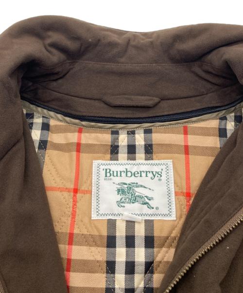 Burberry's（バーバリーズ）Burberry's (バーバリーズ) ノヴァチェックライナー付スモッズコート ブラウン サイズ:Lの古着・服飾アイテム