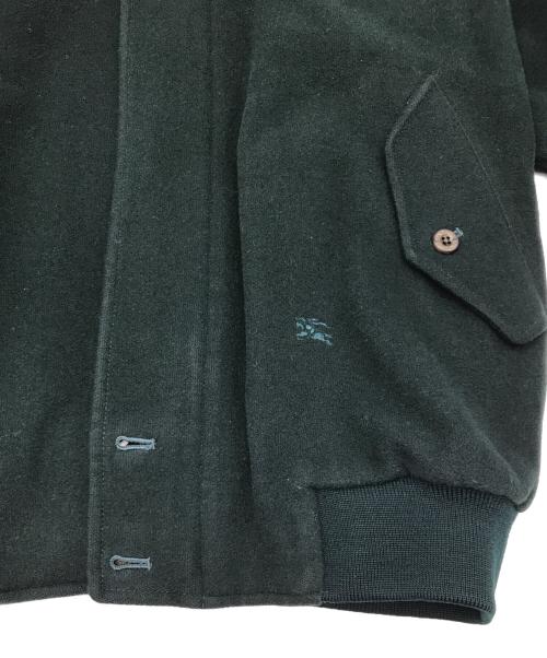 Burberry's（バーバリーズ）Burberry's (バーバリーズ) ウールスイングトップブルゾン グリーン サイズ:Mの古着・服飾アイテム