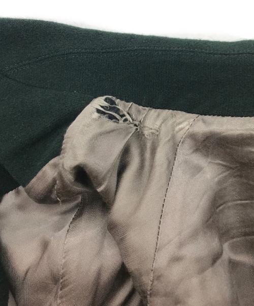 Burberry's（バーバリーズ）Burberry's (バーバリーズ) ウールスイングトップブルゾン グリーン サイズ:Mの古着・服飾アイテム