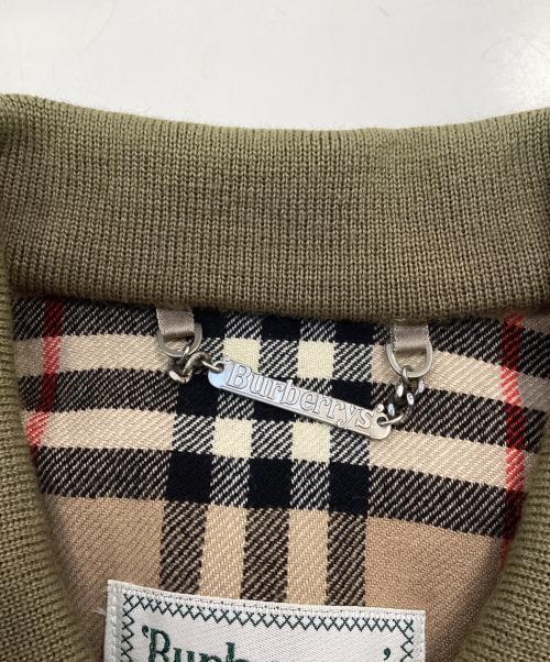 Burberry's（バーバリーズ）Burberry's (バーバリーズ) ウールスイングトップブルゾン ブラウン サイズ: Lの古着・服飾アイテム