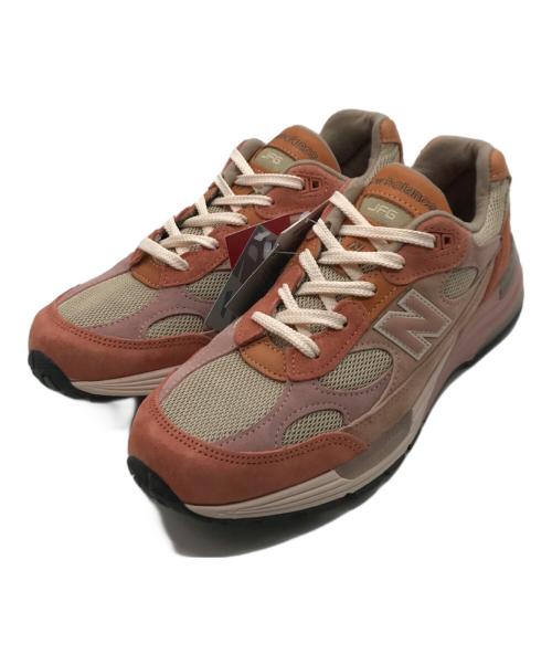 NEW BALANCE（ニューバランス）NEW BALANCE (ニューバランス) Joe Freshgoods (ジョー・フレッシュグッズ) U992JG1 ピンク×ベージュ サイズ:27cm 未使用品の古着・服飾アイテム