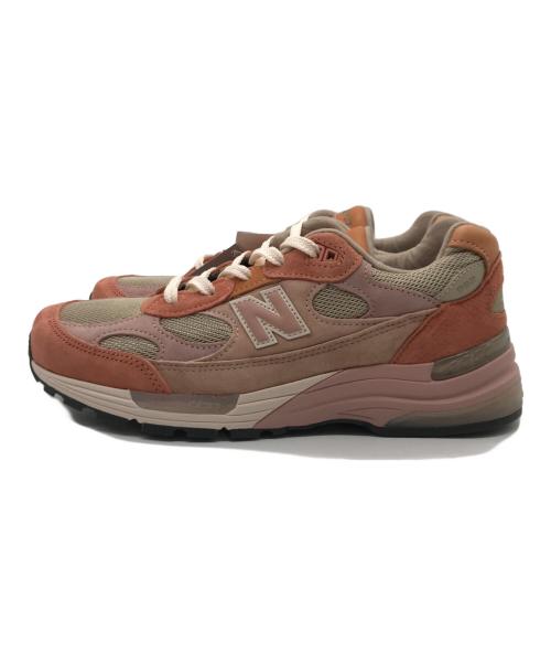 NEW BALANCE（ニューバランス）NEW BALANCE (ニューバランス) Joe Freshgoods (ジョー・フレッシュグッズ) U992JG1 ピンク×ベージュ サイズ:27cm 未使用品の古着・服飾アイテム