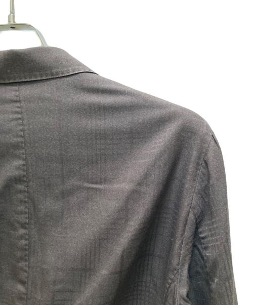 BOGLIOLI（ボリオリ）BOGLIOLI (ボリオリ) シャドウチェックダブルジャケット ブラウン サイズ:48の古着・服飾アイテム