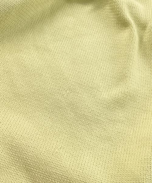 MEIAS（メイアス）MEIAS (メイアス) クルーネックニット イエロー サイズ:XLの古着・服飾アイテム