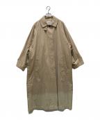 FREAK'S STOREフリークスストア）の古着「vintage likeステンカラーコート」｜ベージュ