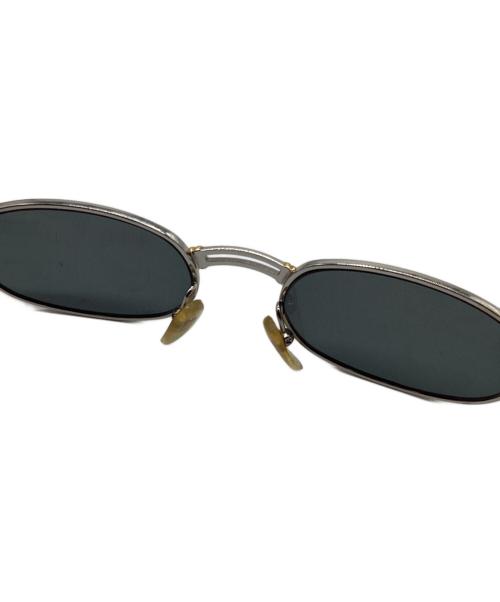 GIANNI VERSACE（ジャンニ・ヴェルサーチ）GIANNI VERSACE (ジャンニ・ヴェルサーチ) メデューサテンプルサングラス ブラックの古着・服飾アイテム