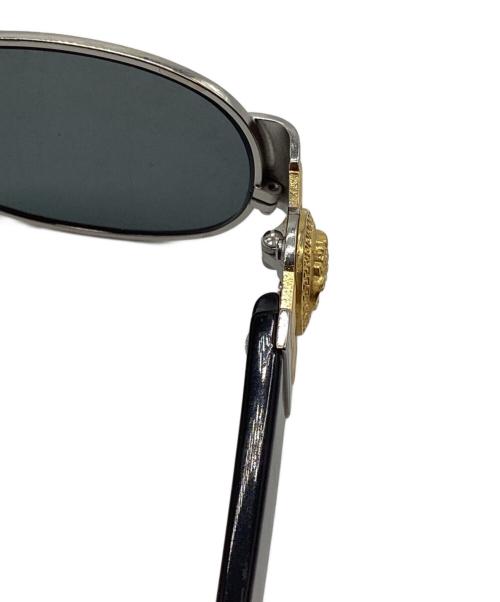 GIANNI VERSACE（ジャンニ・ヴェルサーチ）GIANNI VERSACE (ジャンニ・ヴェルサーチ) メデューサテンプルサングラス ブラックの古着・服飾アイテム