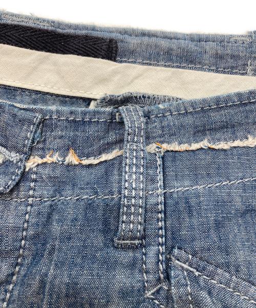 POLO RALPH LAUREN（ポロ・ラルフローレン）POLO RALPH LAUREN (ポロ・ラルフローレン) シャンブレーカーゴショートパンツ インディゴ サイズ:32の古着・服飾アイテム