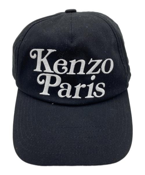 KENZO（ケンゾー）KENZO (ケンゾー) VERDY (ヴェルディ) コラボロゴキャップ ブラックの古着・服飾アイテム