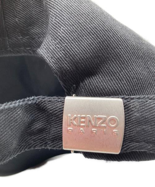 KENZO（ケンゾー）KENZO (ケンゾー) VERDY (ヴェルディ) コラボロゴキャップ ブラックの古着・服飾アイテム