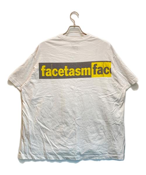 FACETASM（ファセッタズム）FACETASM (ファセッタズム) ロゴプリントビッグTシャツ ホワイト サイズ:1の古着・服飾アイテム