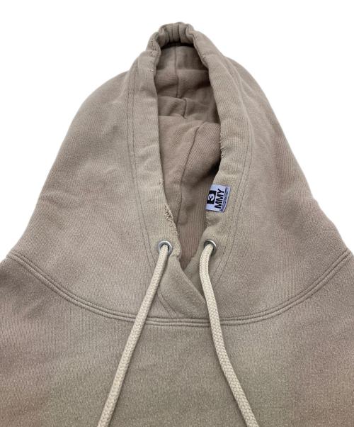 Maison MIHARA YASUHIRO（メゾン ミハラ ヤスヒロ）Maison MIHARA YASUHIRO (メゾン ミハラ ヤスヒロ) ヴィンテージ加工ドッキングパーカーワンピース ブラウン サイズ:FREEの古着・服飾アイテム