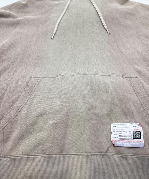 Maison MIHARA YASUHIRO（メゾン ミハラ ヤスヒロ）Maison MIHARA YASUHIRO (メゾン ミハラ ヤスヒロ) ヴィンテージ加工ドッキングパーカーワンピース ブラウン サイズ:FREEの古着・服飾アイテム