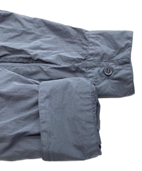 MM6 Maison Margiela（エムエムシックスメゾンマルジェラ）MM6 Maison Margiela (エムエムシックス メゾンマルジェラ) ハーフジップナイロンワンピース グレー サイズ:Sの古着・服飾アイテム