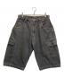 FUBU（フブ）の古着「ヴィンテージハーフデニムパンツ」｜グレー