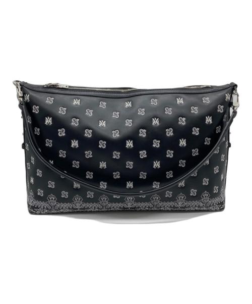 AMIRI（アミリ）AMIRI (アミリ) バンダナ ホーボークロスボディーバッグ ブラックの古着・服飾アイテム