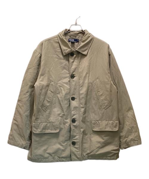 POLO RALPH LAUREN（ポロ・ラルフローレン）POLO RALPH LAUREN (ポロ・ラルフローレン) ヴィンテージ フィールドハーフコート ベージュ サイズ:Ⅼの古着・服飾アイテム