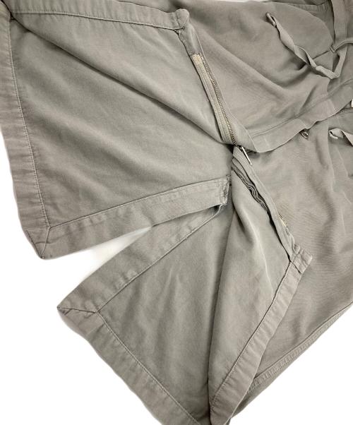 MM6 Maison Margiela（エムエムシックスメゾンマルジェラ）MM6 Maison Margiela (エムエムシックスメゾンマルジェラ) センタージップ ツイルスカート グレー サイズ:40の古着・服飾アイテム