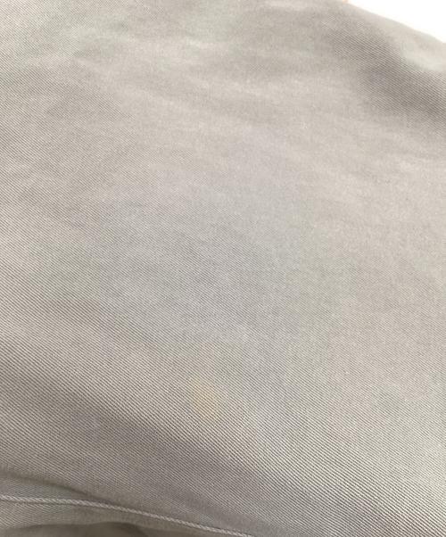 MM6 Maison Margiela（エムエムシックスメゾンマルジェラ）MM6 Maison Margiela (エムエムシックスメゾンマルジェラ) センタージップ ツイルスカート グレー サイズ:40の古着・服飾アイテム