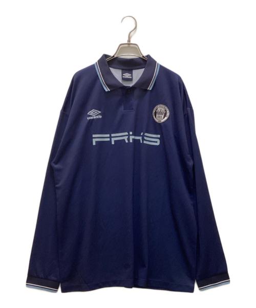UMBRO（アンブロ）UMBRO (アンブロ) FREAK'S STORE (フリークスストア) 別注 サッカーゲームシャツ ネイビー サイズ:XLの古着・服飾アイテム