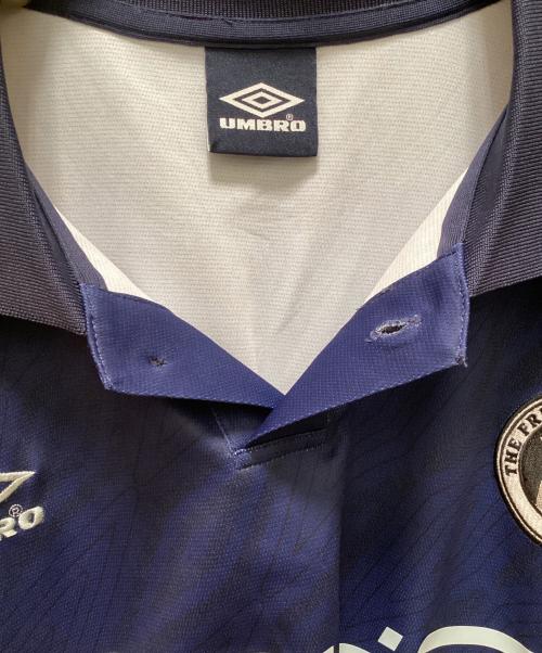 UMBRO（アンブロ）UMBRO (アンブロ) FREAK'S STORE (フリークスストア) 別注 サッカーゲームシャツ ネイビー サイズ:XLの古着・服飾アイテム