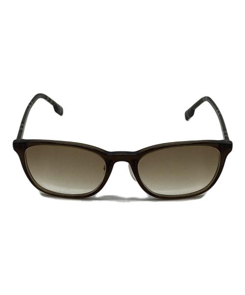 BURBERRY（バーバリー）BURBERRY (バーバリー) チェックテンプルサングラス グリーン サイズ:53□18-140の古着・服飾アイテム