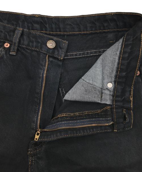 LEVI'S（リーバイス）LEVI'S (リーバイス) 後染め 505 ブラックデニム ブラック サイズ:W32×L32の古着・服飾アイテム