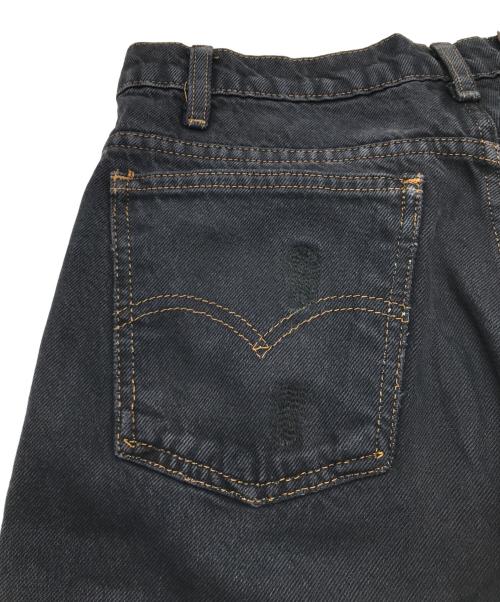LEVI'S（リーバイス）LEVI'S (リーバイス) 後染め 505 ブラックデニム ブラック サイズ:W32×L32の古着・服飾アイテム