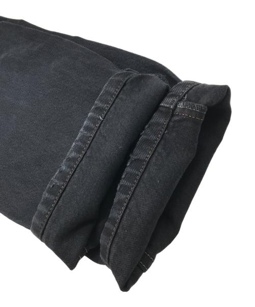 LEVI'S（リーバイス）LEVI'S (リーバイス) 後染め 505 ブラックデニム ブラック サイズ:W32×L32の古着・服飾アイテム