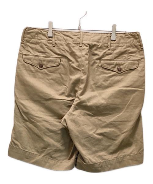 RRL（ダブルアールエル）RRL (ダブルアールエル) ツイル オフィサーズショーツ ベージュ サイズ:W31の古着・服飾アイテム