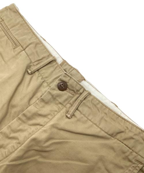 RRL（ダブルアールエル）RRL (ダブルアールエル) ツイル オフィサーズショーツ ベージュ サイズ:W31の古着・服飾アイテム