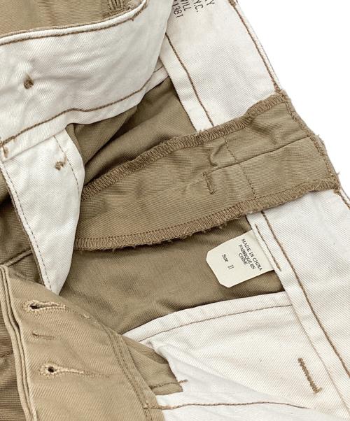 RRL（ダブルアールエル）RRL (ダブルアールエル) ツイル オフィサーズショーツ ベージュ サイズ:W31の古着・服飾アイテム