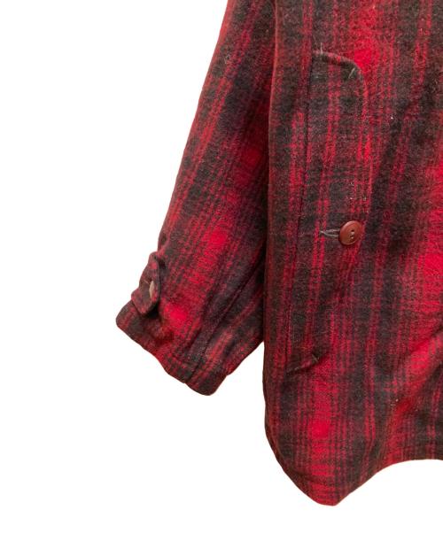 WOOLRICH（ウールリッチ）WOOLRICH (ウールリッチ) ウールハンティングジャケット レッド サイズ:42の古着・服飾アイテム