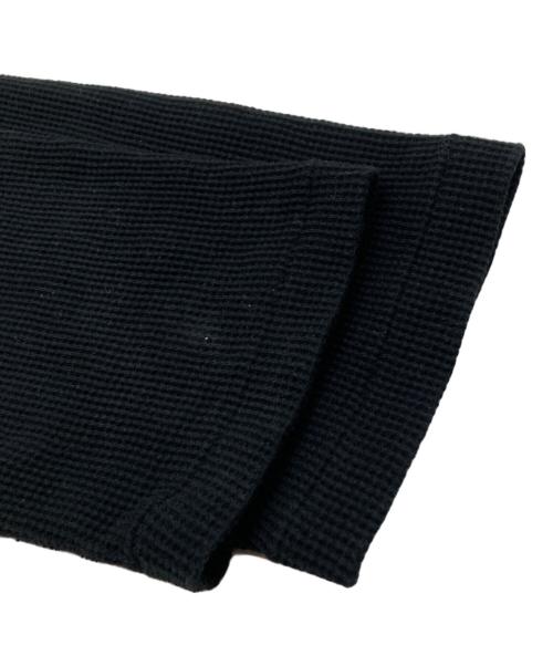 Yohji Yamamoto pour homme（ヨウジヤマモト プールオム）Yohji Yamamoto pour homme (ヨウジヤマモト プールオム) 30/-DENSE WAFFLE ブラック サイズ:Mの古着・服飾アイテム