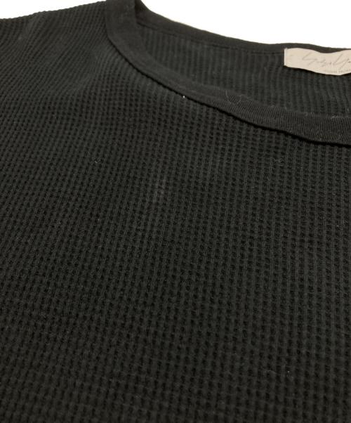 Yohji Yamamoto pour homme（ヨウジヤマモト プールオム）Yohji Yamamoto pour homme (ヨウジヤマモト プールオム) 30/-DENSE WAFFLE ブラック サイズ:Mの古着・服飾アイテム