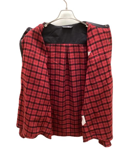 THE NORTH FACE（ザ ノース フェイス）THE NORTH FACE (ザ ノース フェイス) Brushwood Wool SHIRT レッド サイズ:XLの古着・服飾アイテム